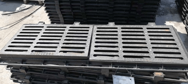 晴隆球墨铸铁连体双篦展示